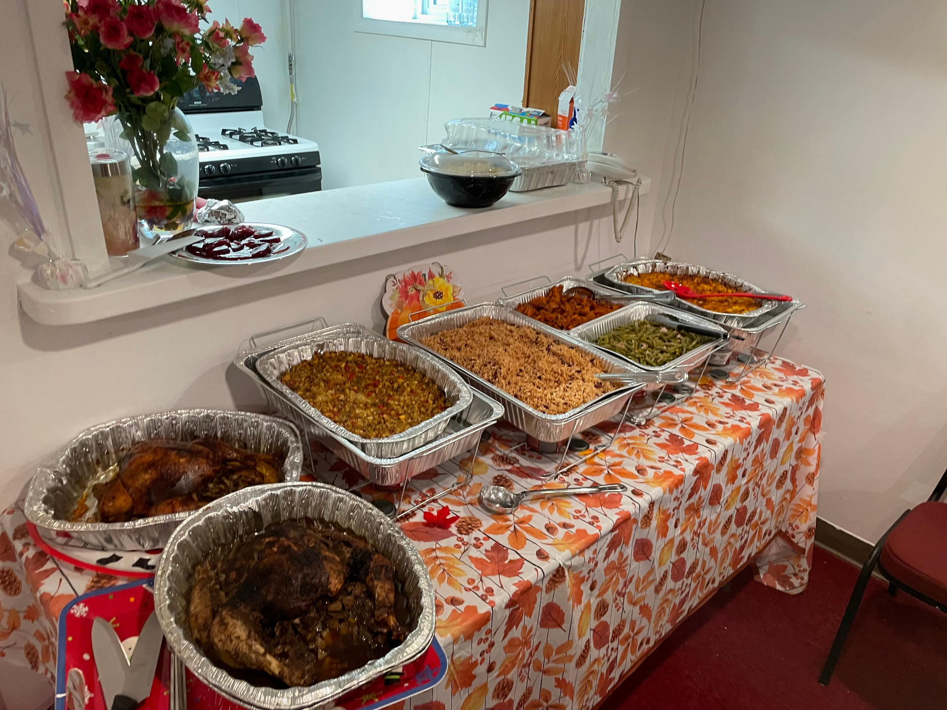 Thanksgiving Community Serving Dinner